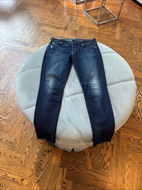 7 For All Mankind Dark Indigo Skinny Jeans